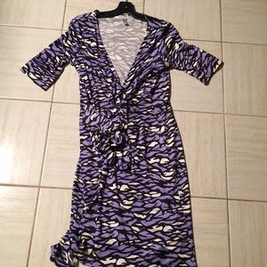 DVF classic wrap dress